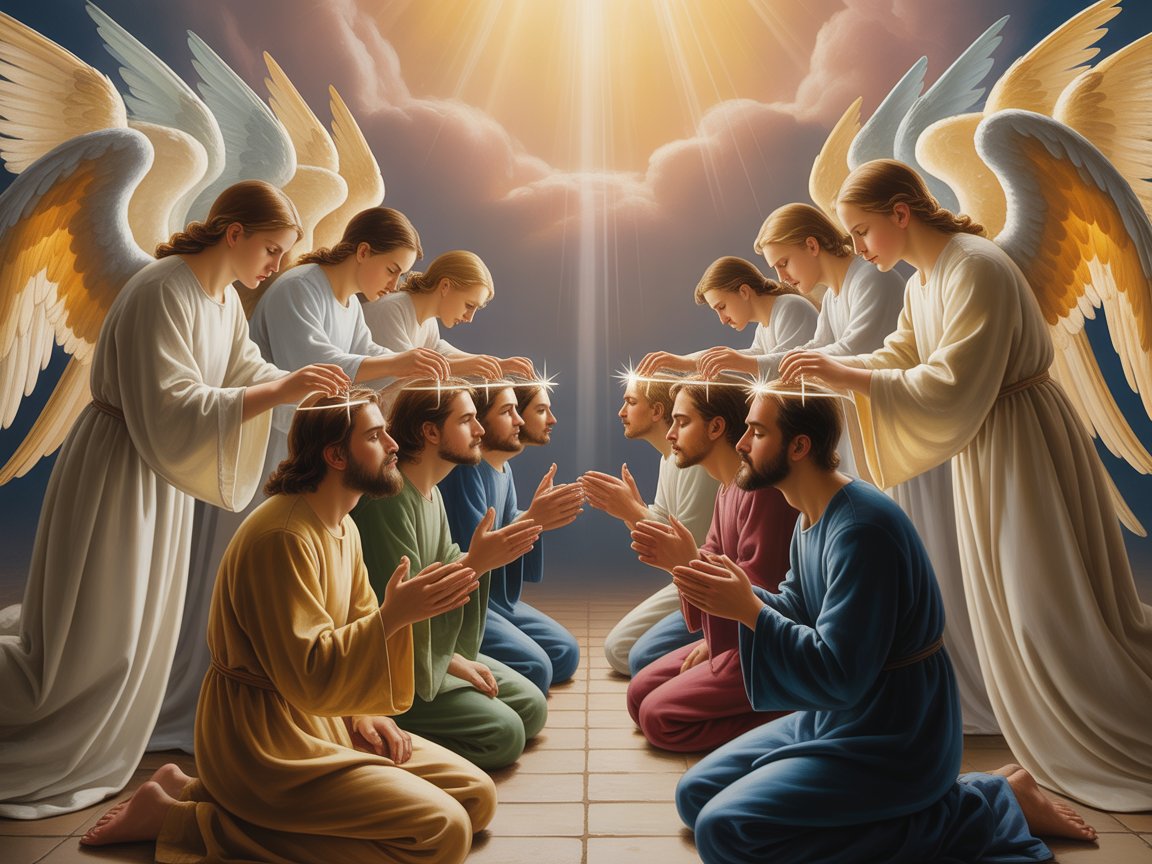 Des Anges pratiquent la Scellée 8