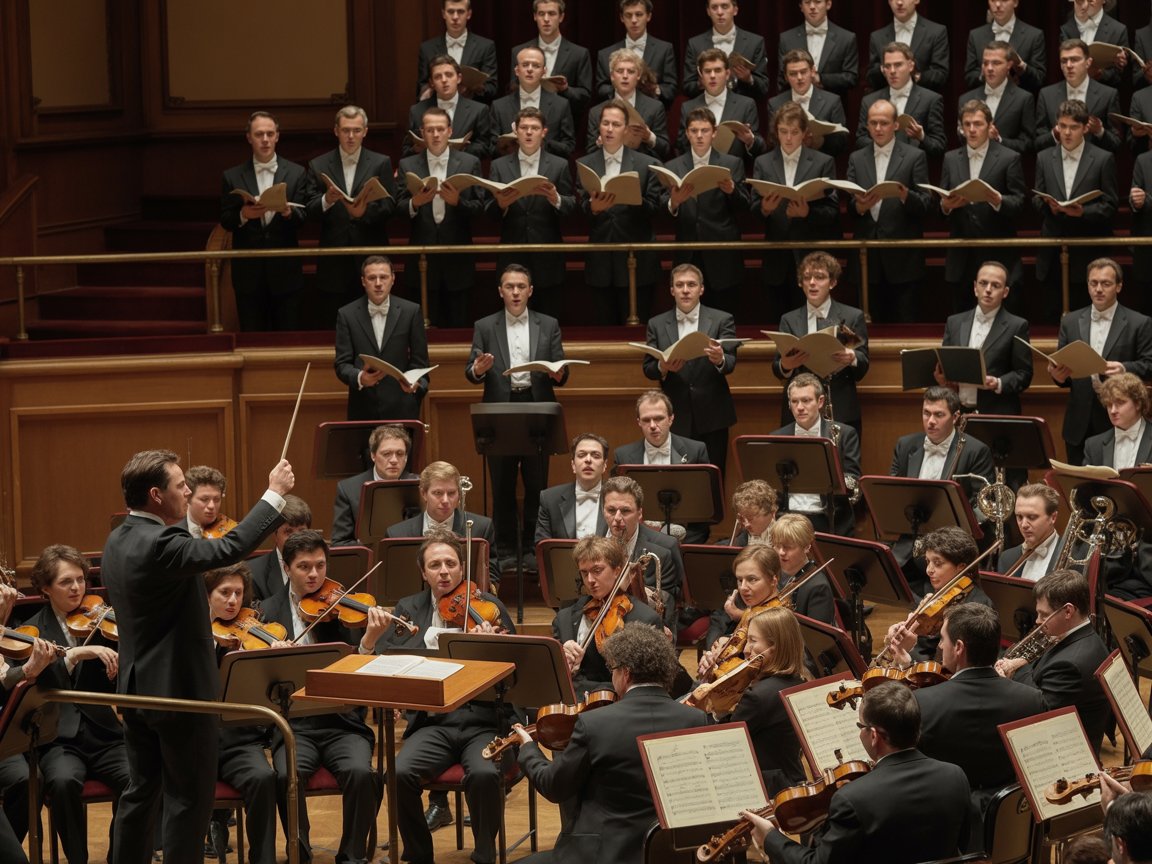 Orchestre symphonique avec chœur