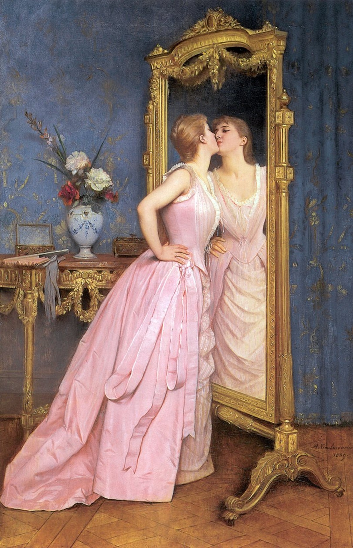 Vanité - Auguste Toulmouche - Vanity