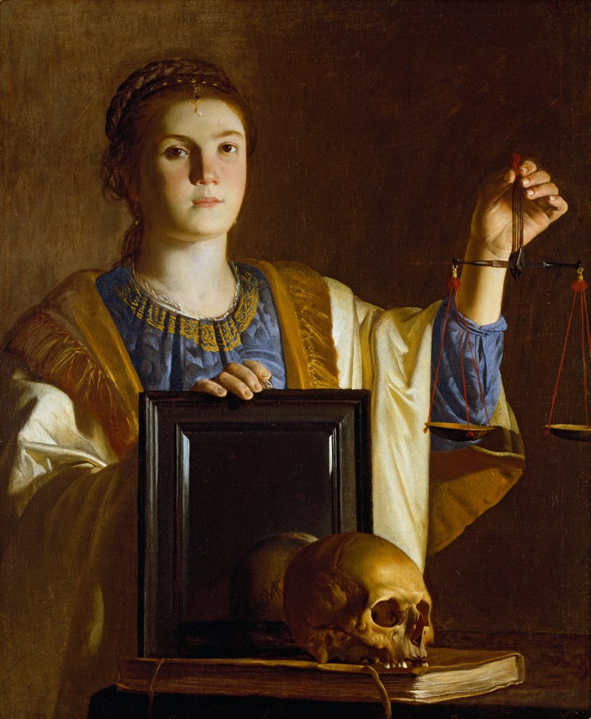 Vanité - Truth presenting a Mirror to the Vanities of the World