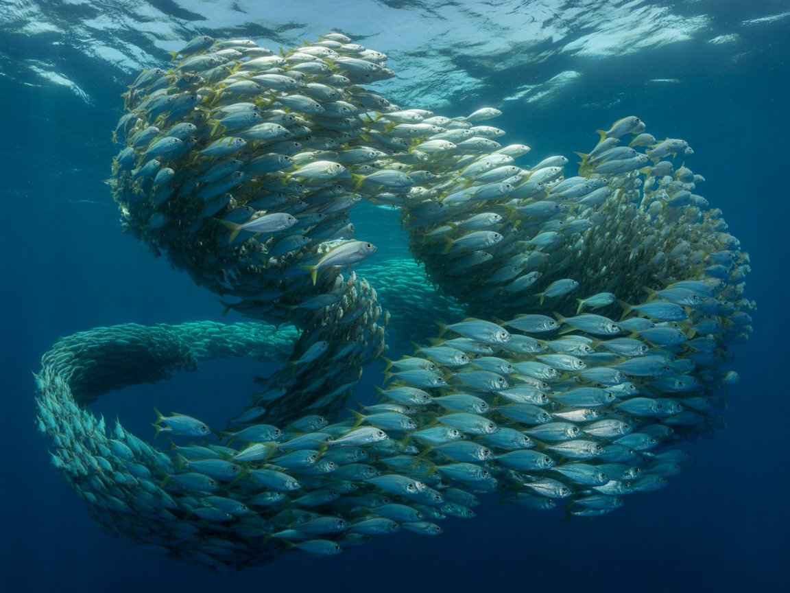  Banc de poissons - Âme-groupe