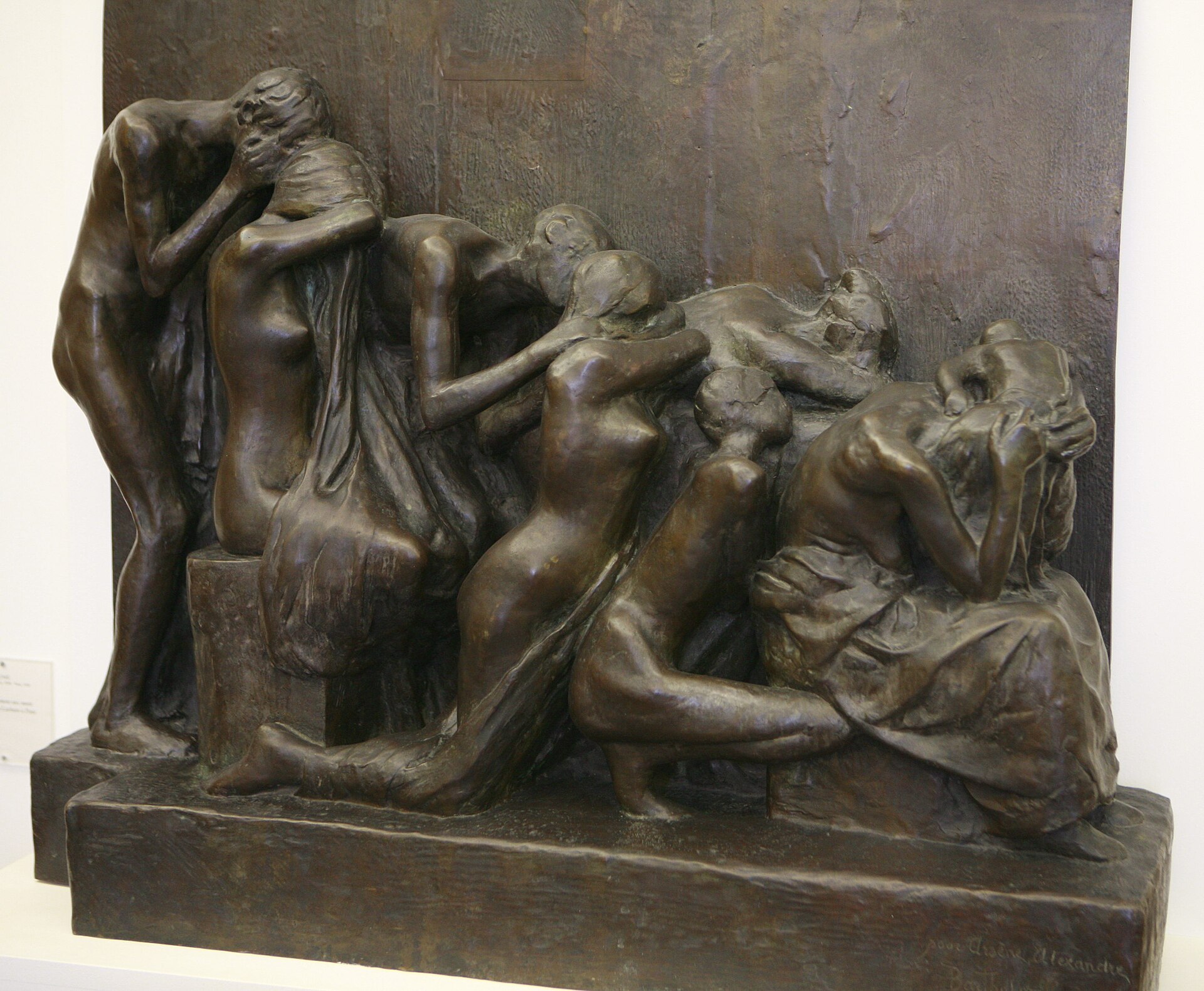 Les Pleureuses - Père Lachaise
