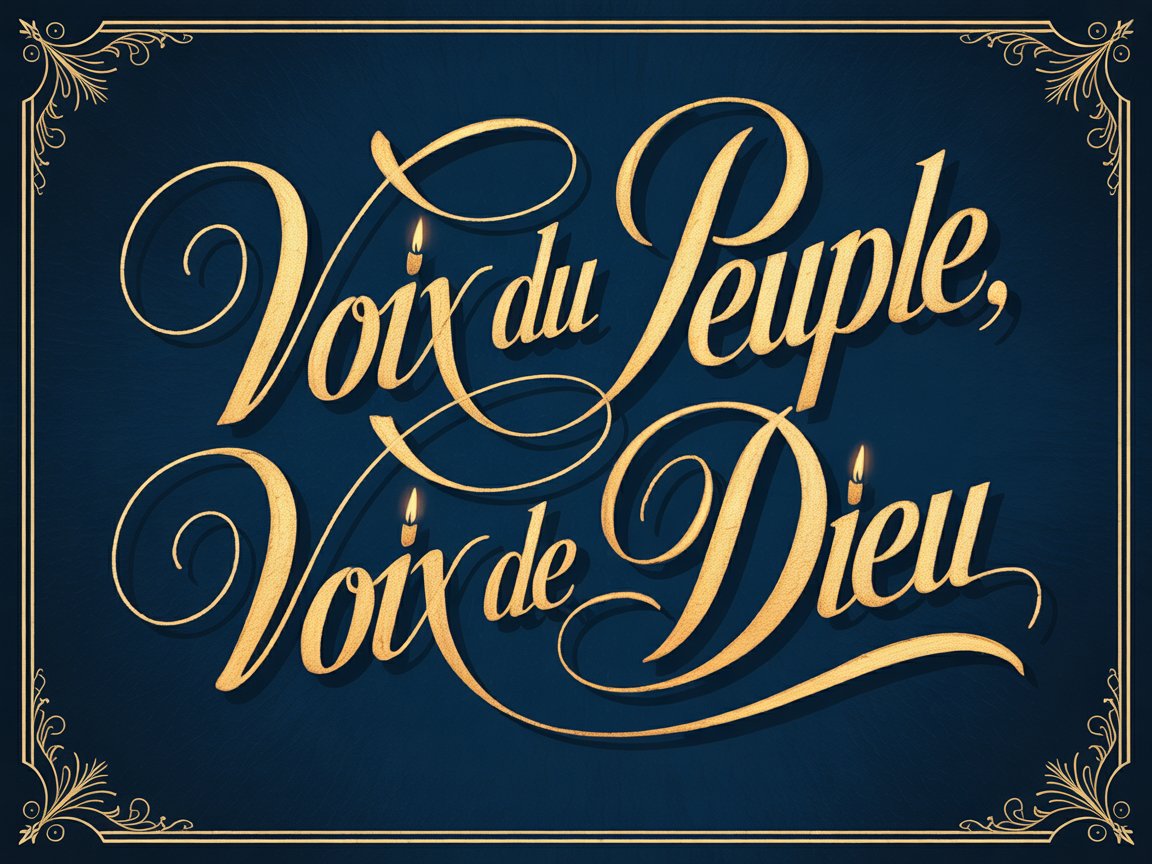 Voix du Peuple, Voix de Dieu