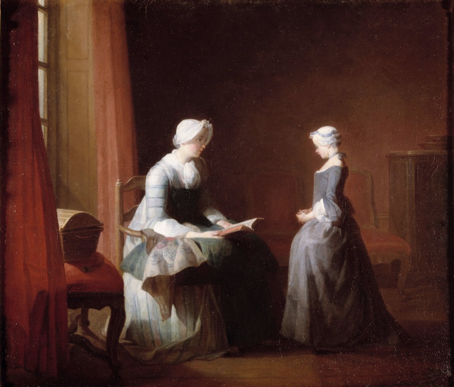 Education - La bonne Education - Jean Baptiste Simeon Chardin