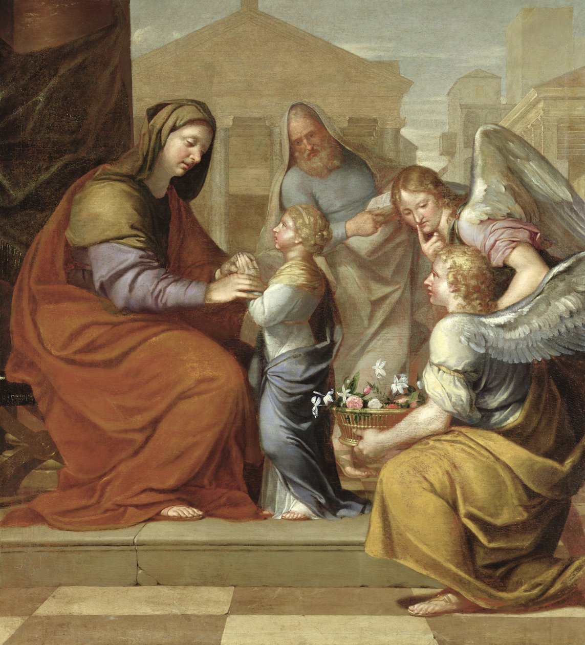 Education de la Vierge - Pierre Letellier - The Education of the Virgin