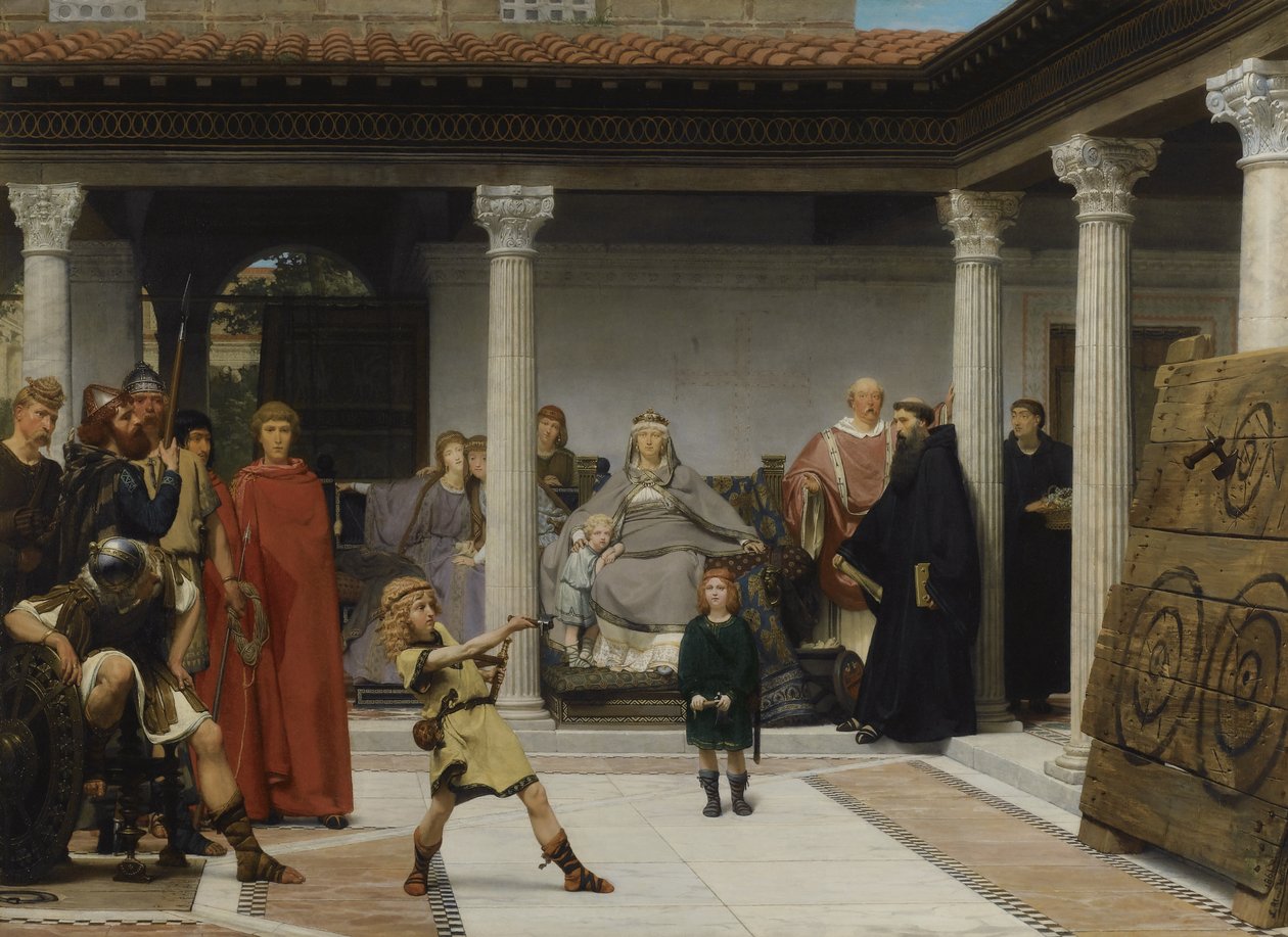 Éducation des enfants de Clovis