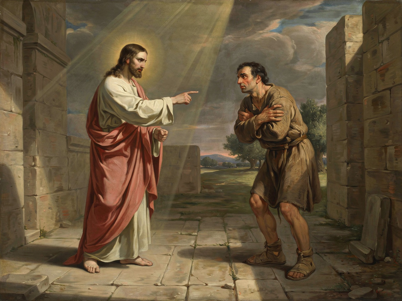 Jésus fait preuve de Sévérité