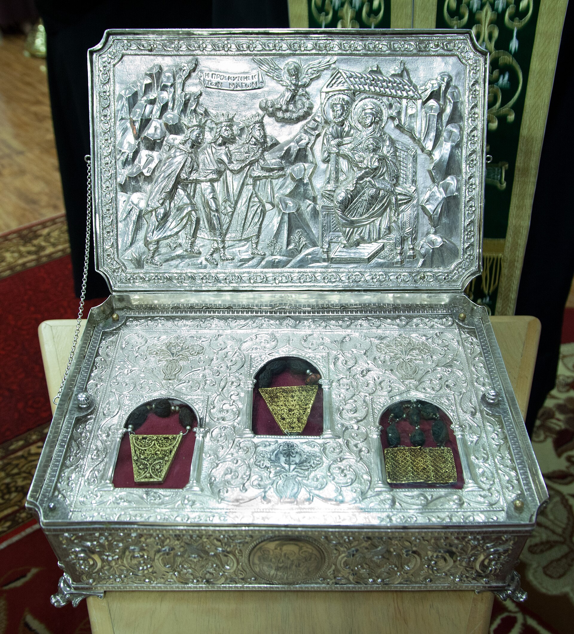 Présents des Rois Mages - Reliquaire - Mont Athos