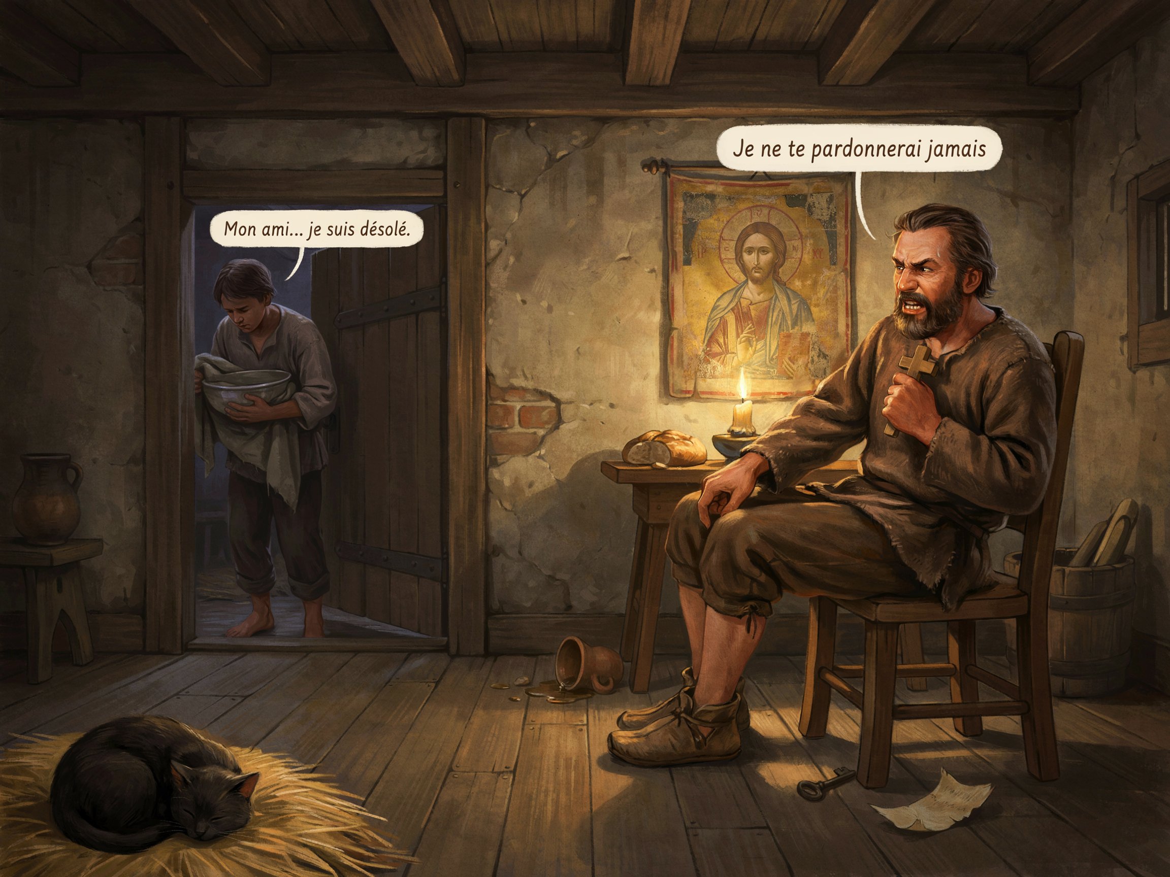 Qui ne pardonne pas s'enchaîne lui-même