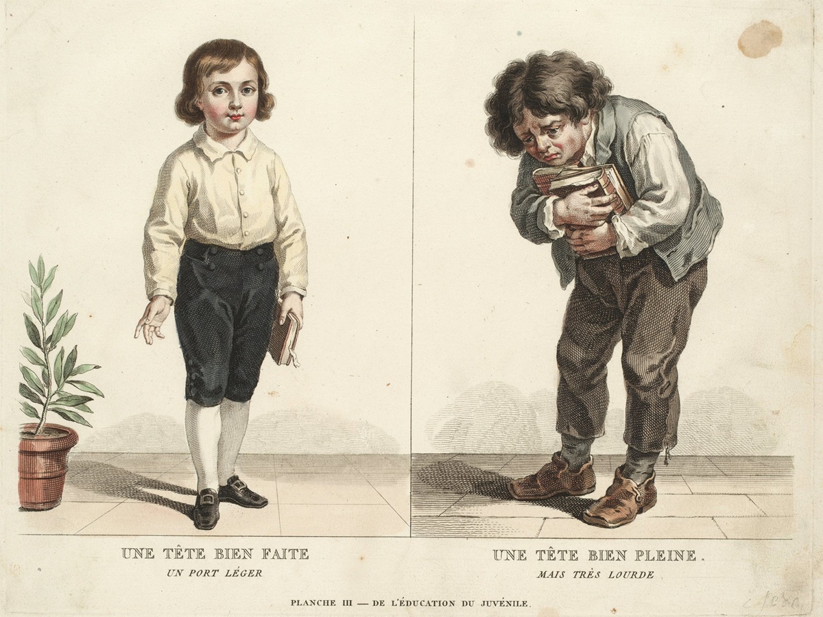 Tête bien faite et tête bien pleine