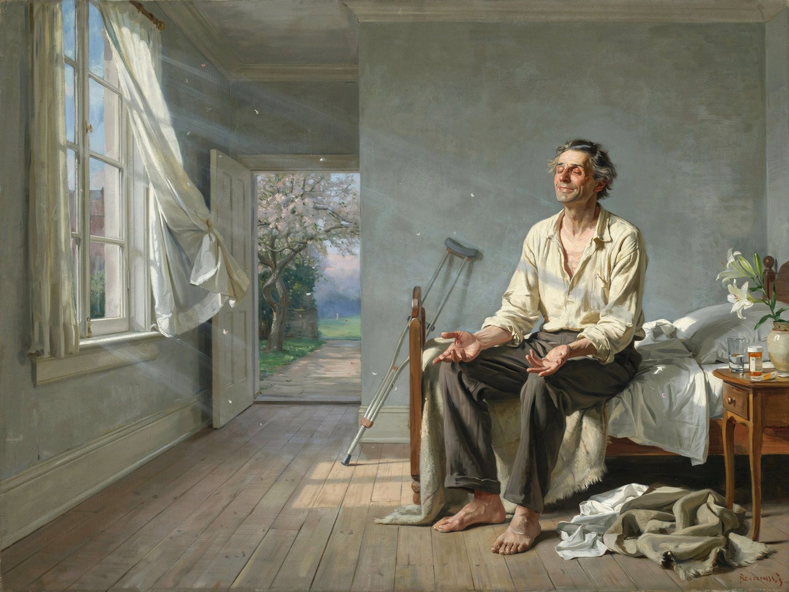 Un homme parvient à la Guérison