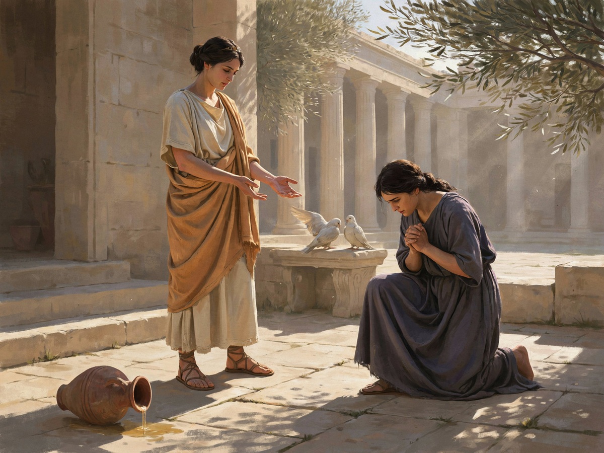 Une femme pardonne à une autre femme