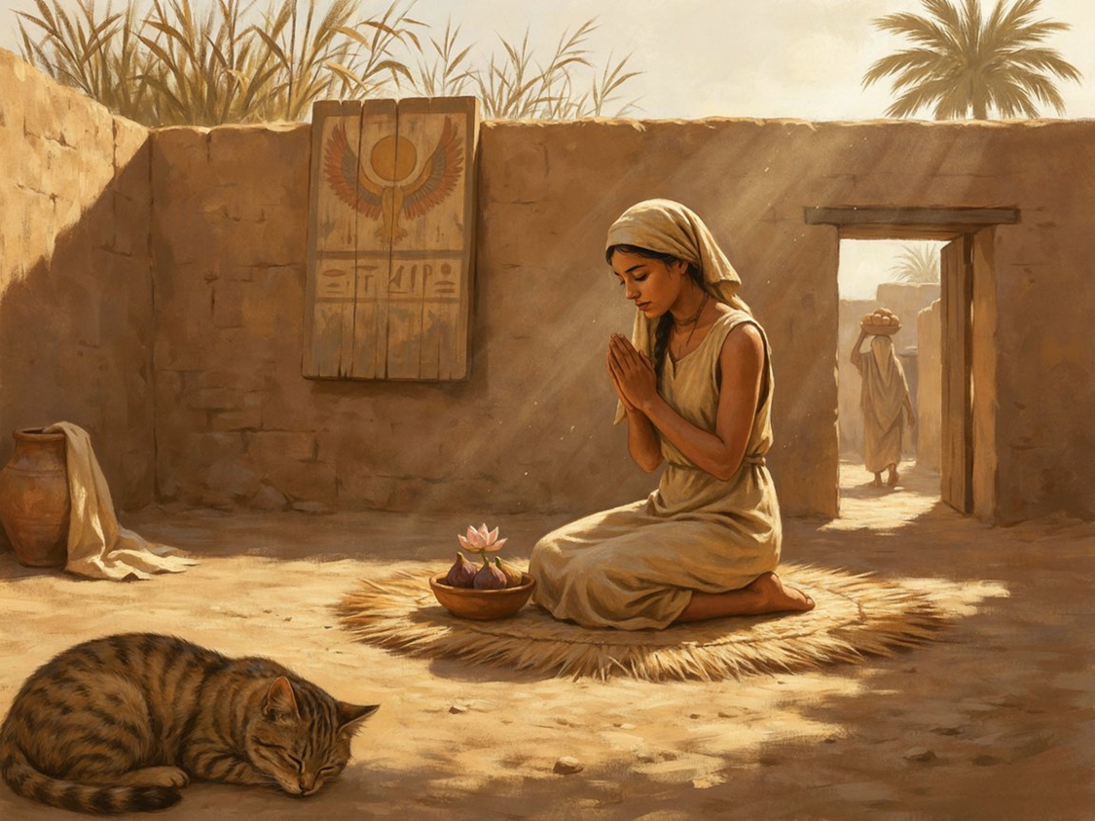 Une femme vit dans la Confiance en Dieu