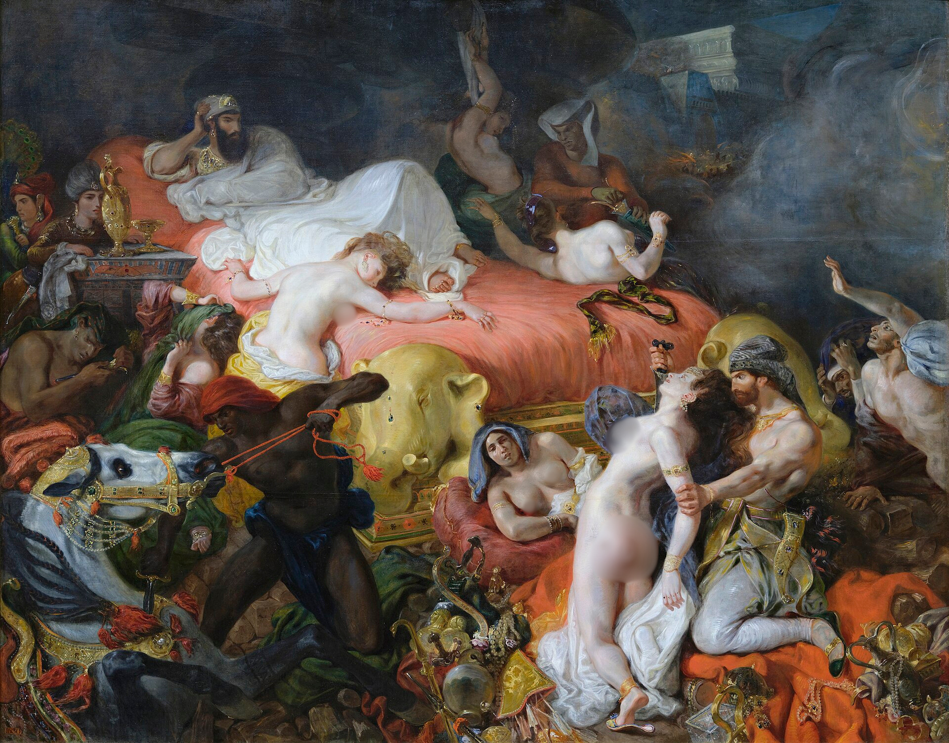 La mort de Sardanapale